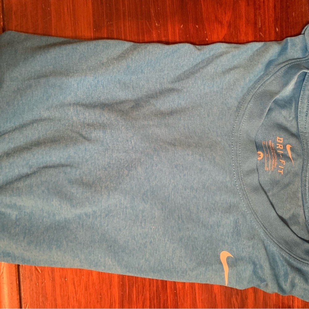 Nike Light Blue Dri-FIT Tee